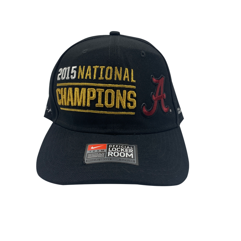 NWT Nike University of Alabama 2015 National Champions Hat