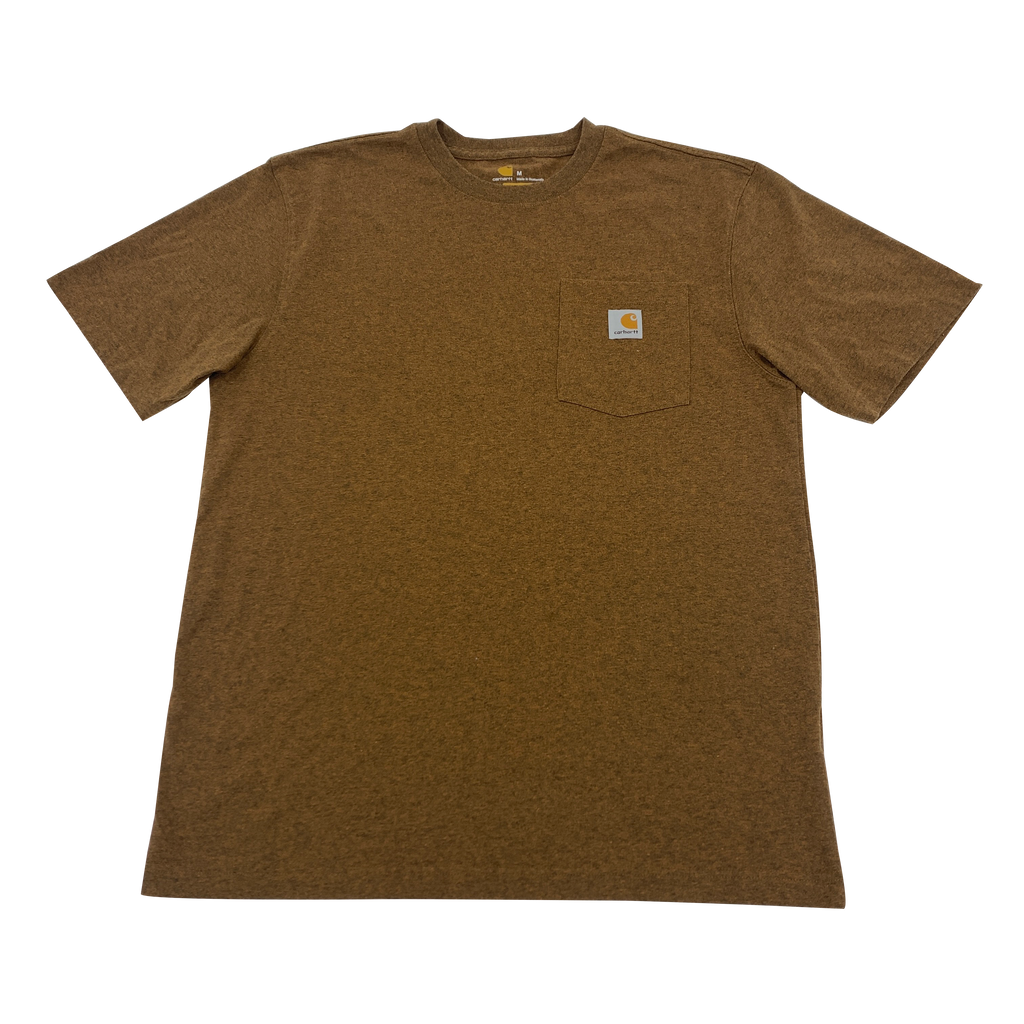 Brown Carhartt Pocket T shirt Size M