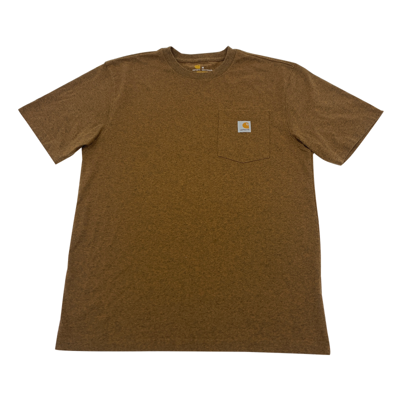 Brown Carhartt Pocket T-shirt Size M