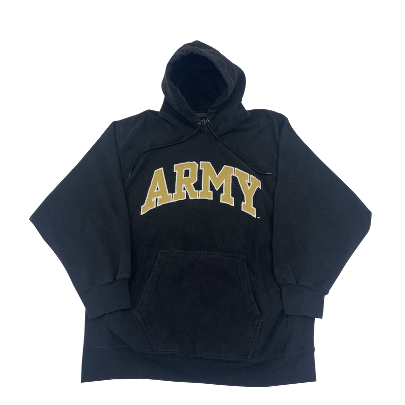 Army Steve & Barry's Reverse Weave Hoodie Size XL
