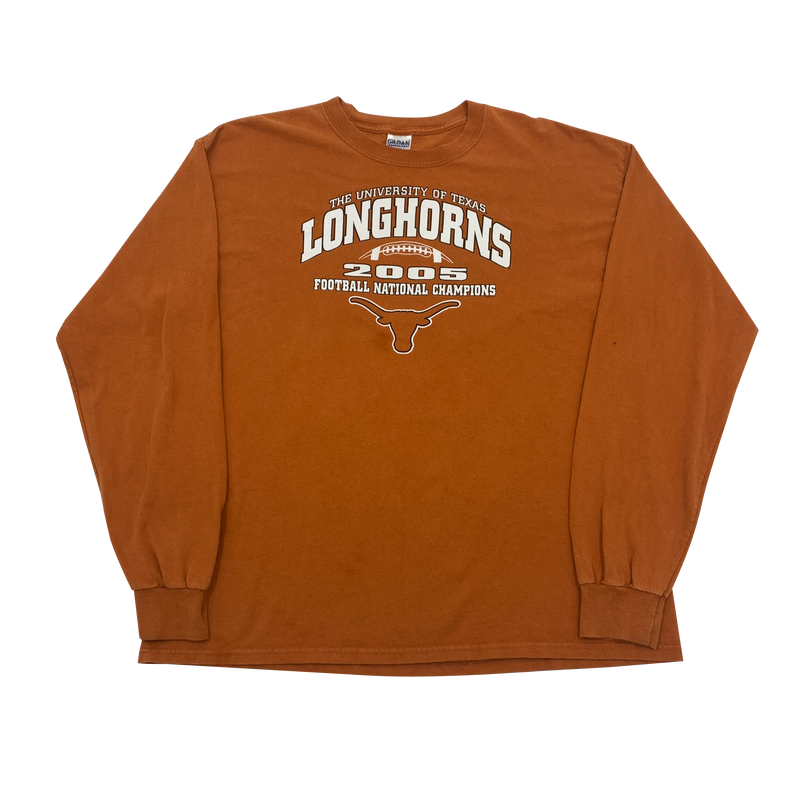 Texas Longhorns 2005 National Champions T-shirt Size XL