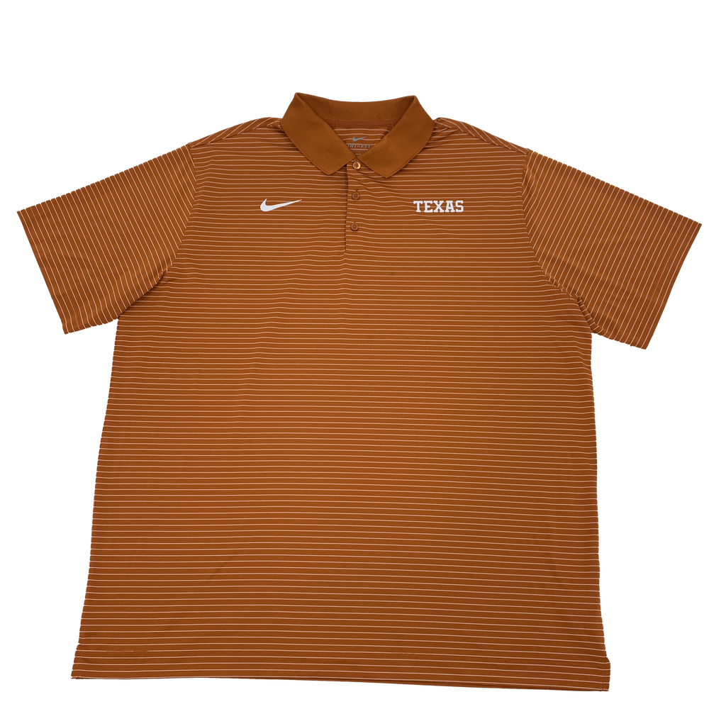 Nike, Shirts, Brown Stripe Nike Polo