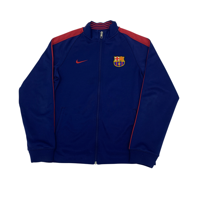 Youth FC Barcelona Nike zip up sweater