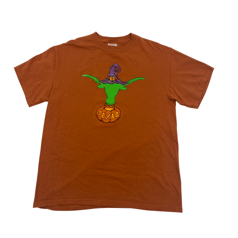 Vintage Texas Longhorns Halloween T-shirt Size M