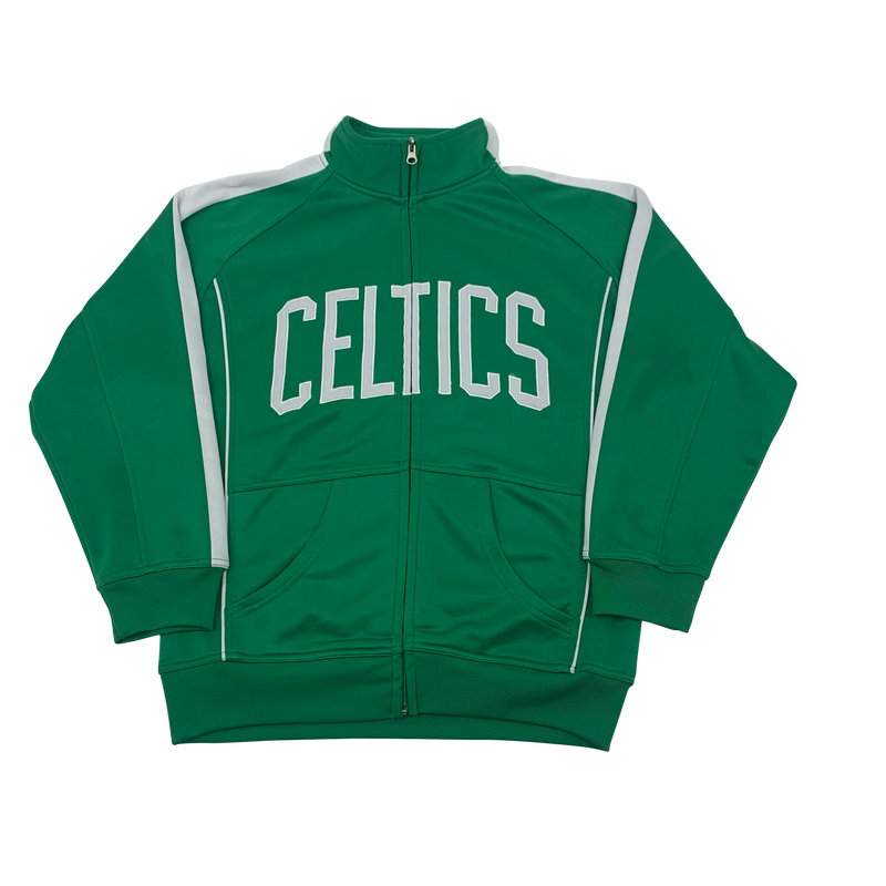Green Boston Celtics full zip jacket size XL