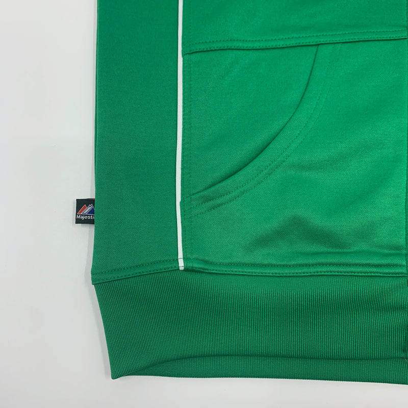 Green Boston Celtics full zip jacket size XL