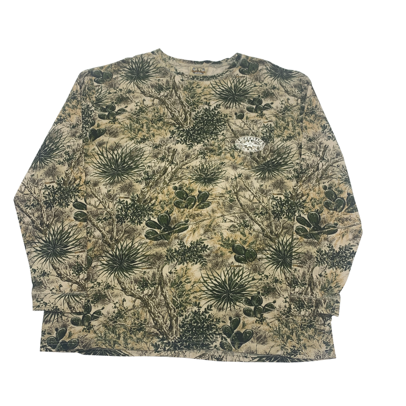 Lukenboch TX Long Sleeve Camo Pocket T-Shirt Size 2XL