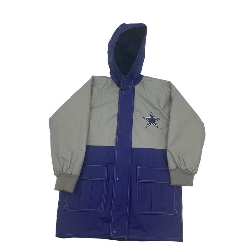 Vintage Youth Dallas Cowboys Game Day Rain Coat