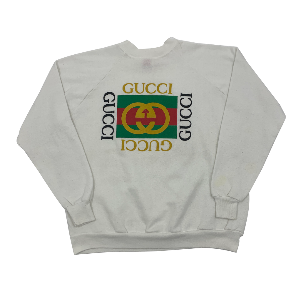 Relativ størrelse Uhøfligt Spectacle 90s Bootleg Gucci Sweatshirt Size M Made in USA.