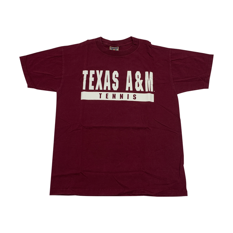 Vintage Texas A&M Tennis T-shirt size M