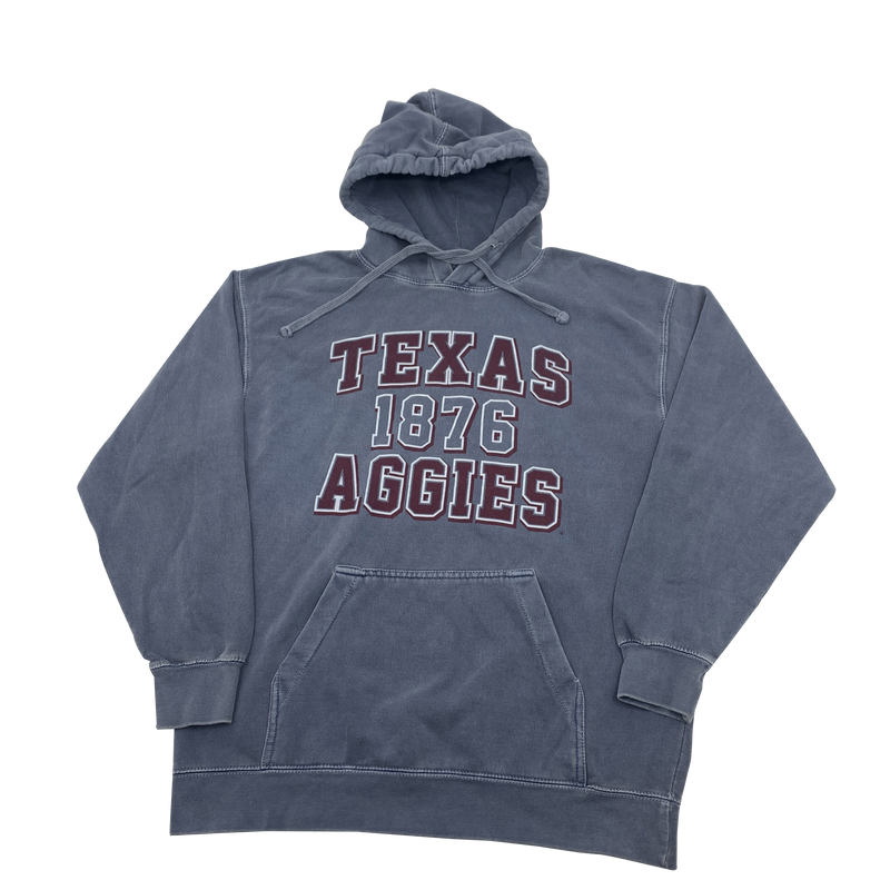 Texas A&M Aggie Comfort Colors Hoodie Size M