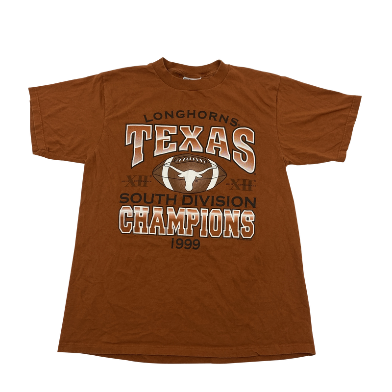 1999 Texas Longhorns Big 12 Champs T-Shirt Size L
