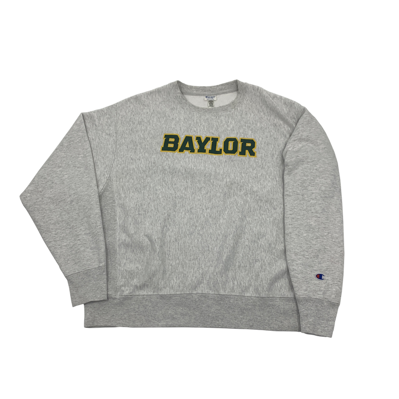 Baylor Bears Reverse Weave Champion Sweatshirt Size XL