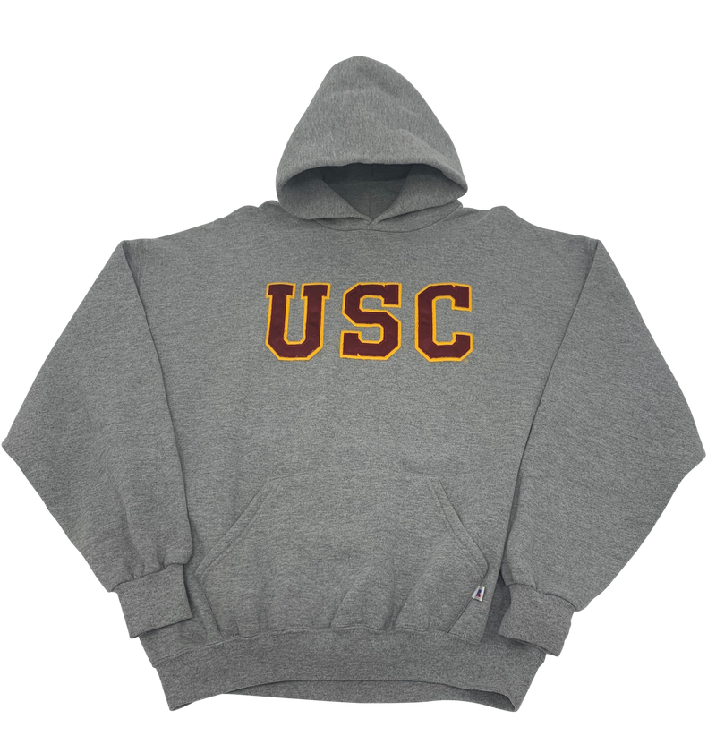 Vintage USC stitched hoodie size 2XL
