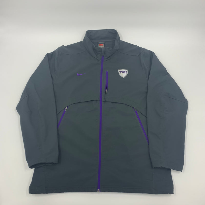 TCU Nike zip up jacket size XL