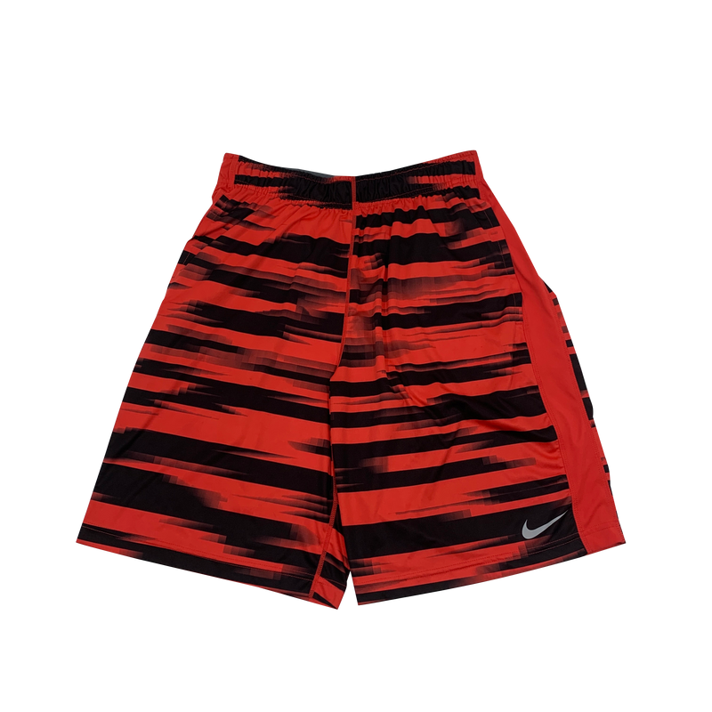 Red All Over Print Nike Shorts Size M