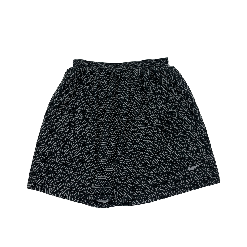 Black Nike All Over Print Running Shorts Size M