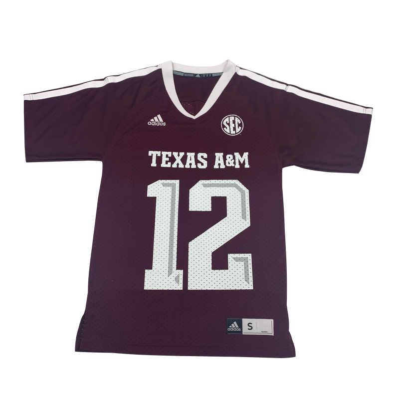 Texas A&M Adidas Football Jersey Size S