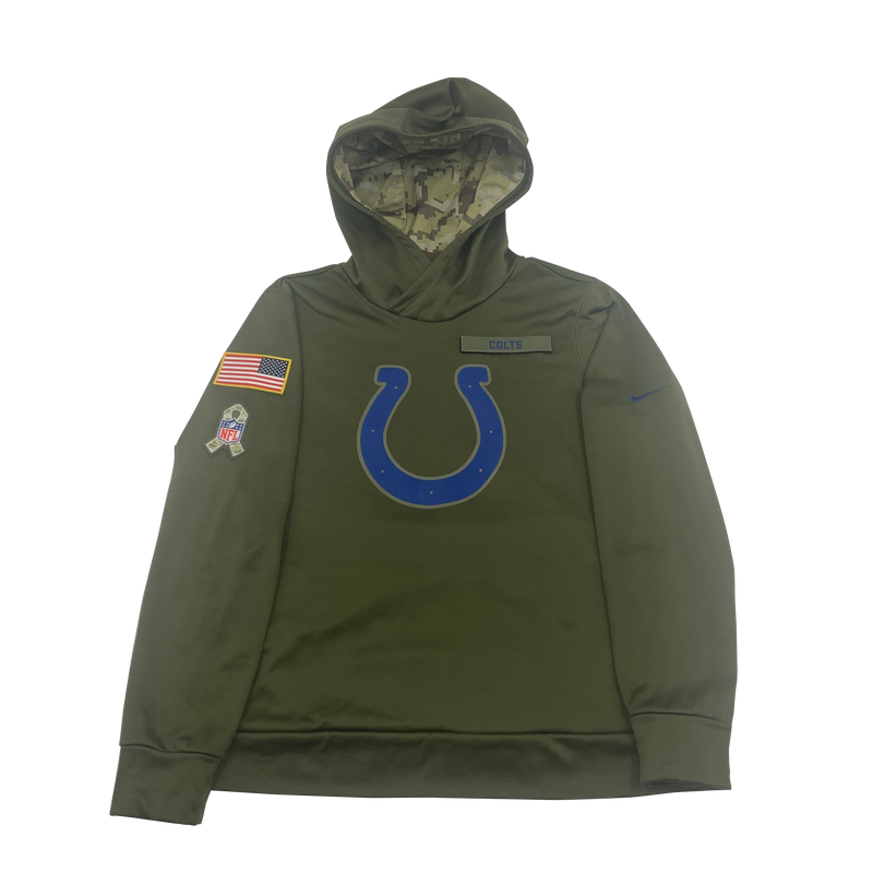 Women's Indianapolis Colts Nike Salute to Service Hoodie Size 2XL
