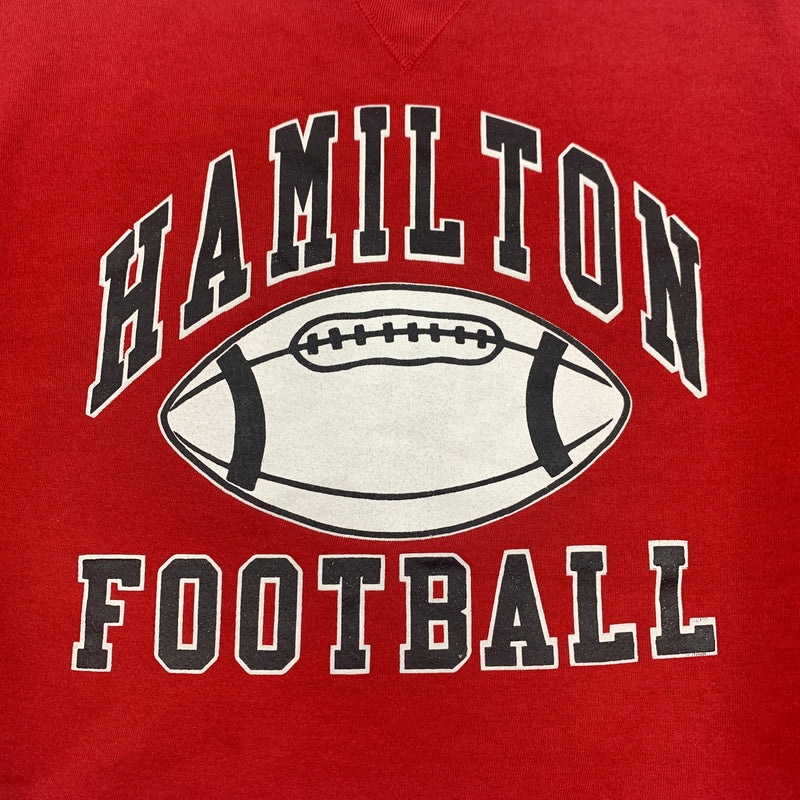 Hamilton Football Cropped Sweatshirt Size L