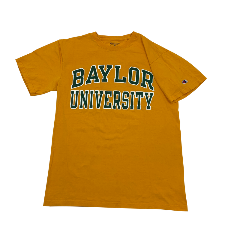 Gold Baylor University Champion T-shirt SIze M
