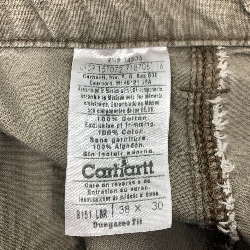 Carhartt B151 Carpenter Pants 38x28