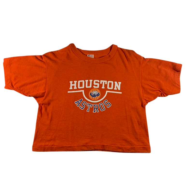Vintage Houston Astros champion crop top