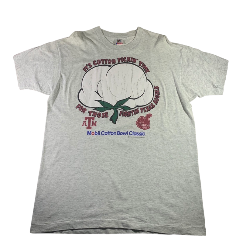 90s Texas A&M cotton bowl T-shirt size XL