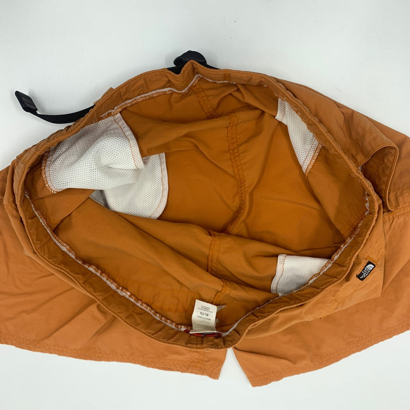 Orange North Face Cargo Shorts Size XL