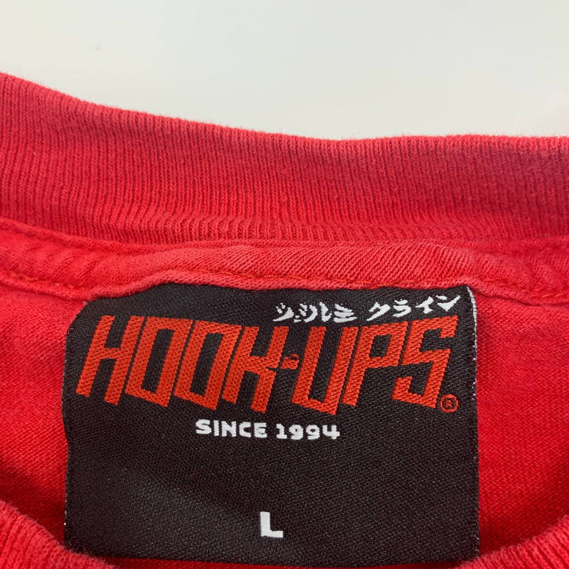 Vintage Hook-Ups T-shirt Size L Made in USA