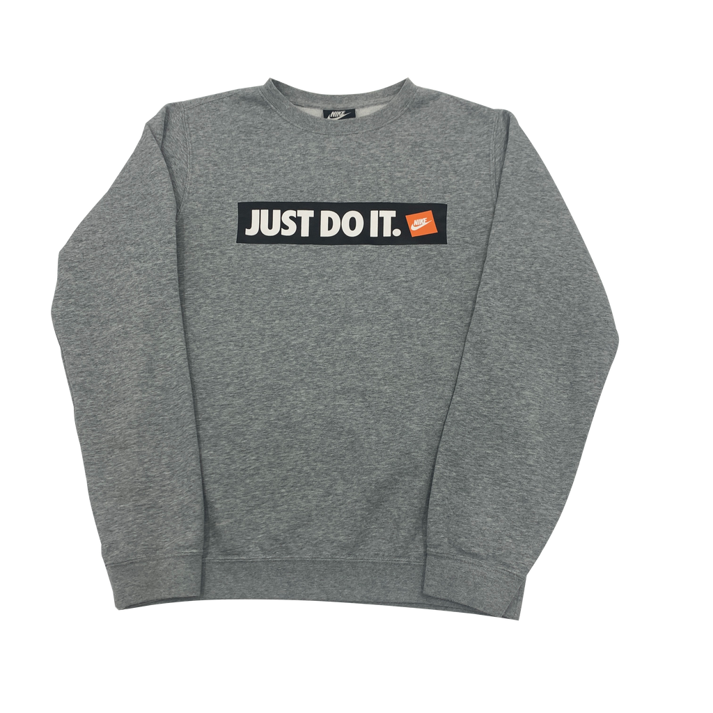 Nike Just Do It Box Logo Sweatshirt Size S
