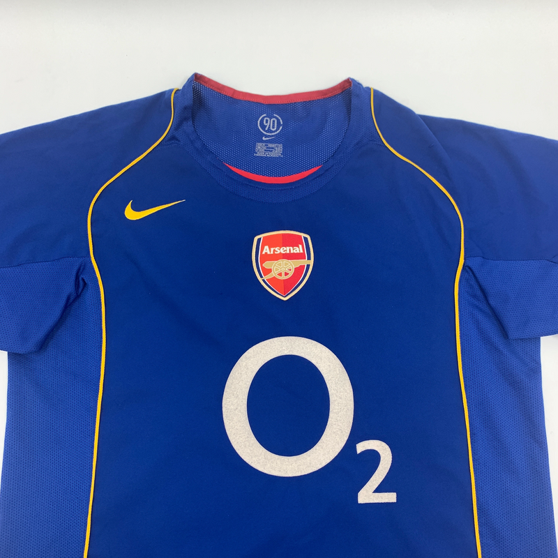 Blue Nike Arsenal 2004-2005 Jersey Size M
