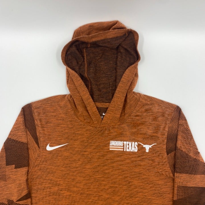 Nike Texas Longhorns Long Sleeve Hooded Pullover Size XS