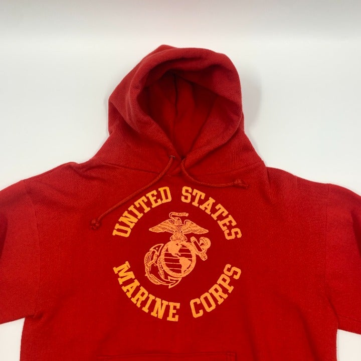 80s USMC Marine Hoodie Size M