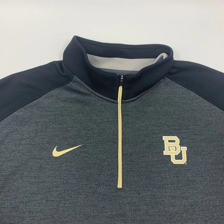 Nike Baylor Bears 1/4 Zip Pullover Size 3XL