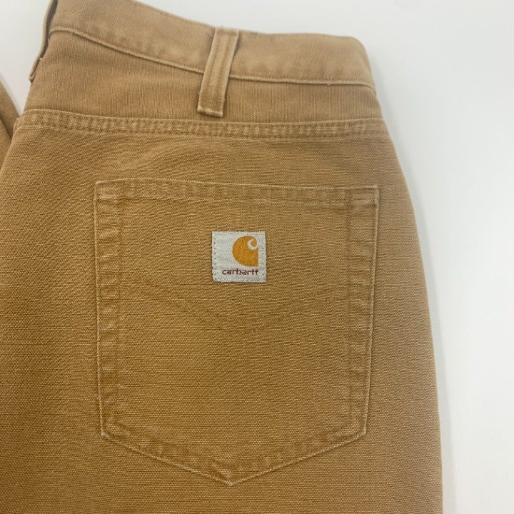 Carhartt Weathered Duck Work Pants 100096-211 Size 34x32