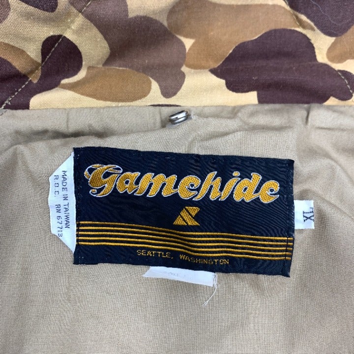80s Gamehide Duck Camo Jacket Size XL