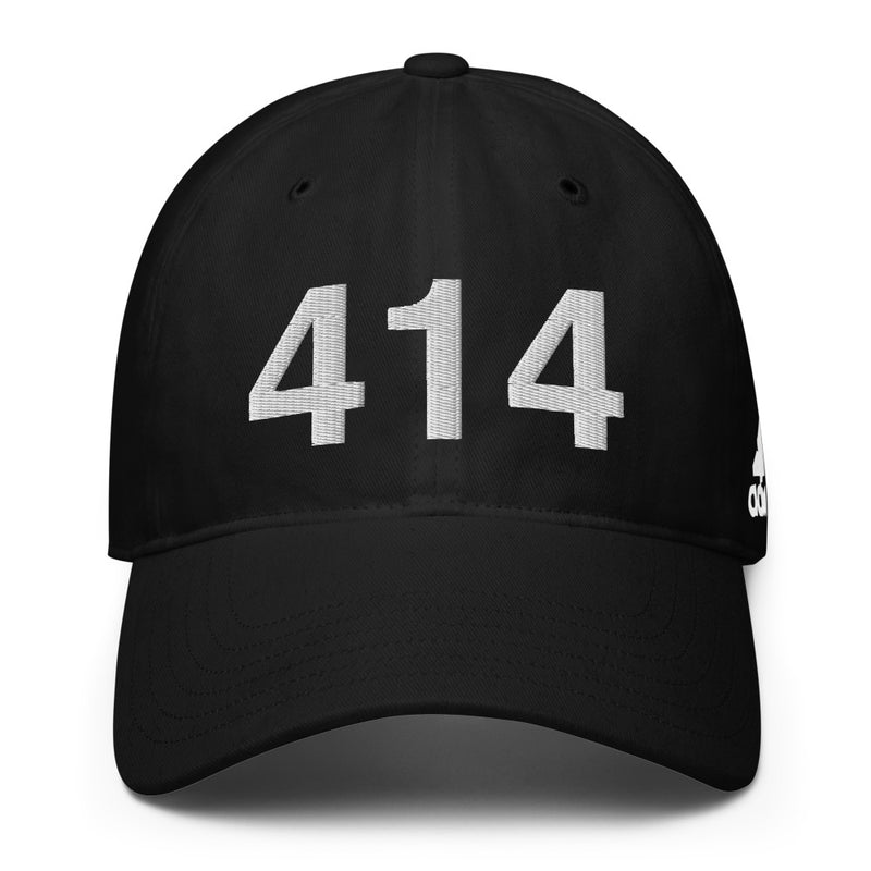 414 Milwaukee Area Code Adidas Golf Hat