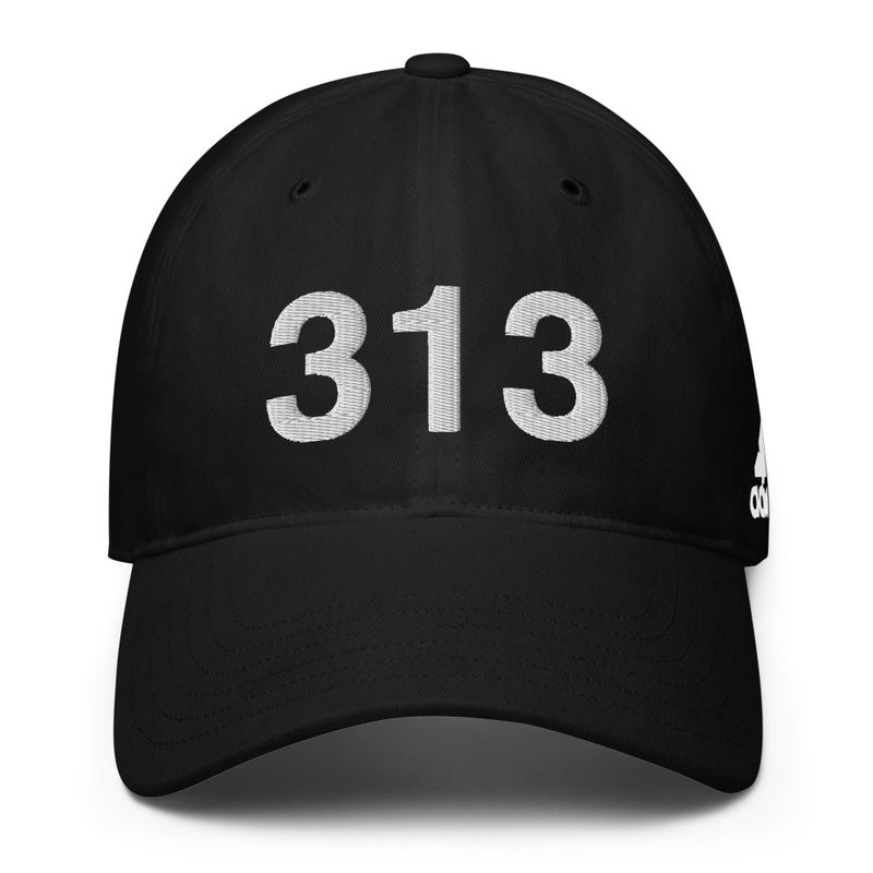313 Detroit MI Area Code Adidas Golf Hat