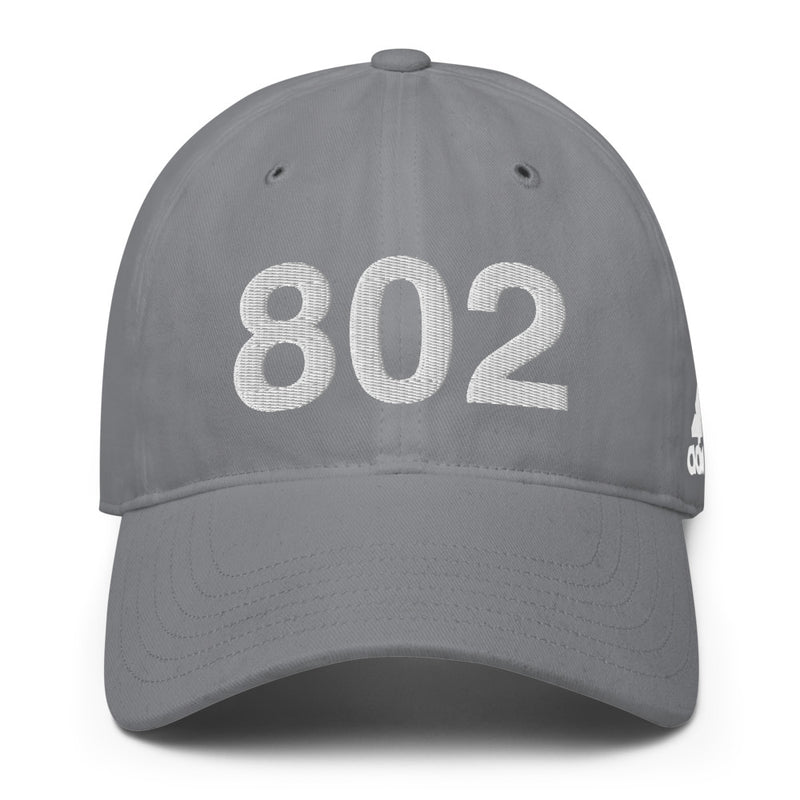 802 Vermont Area Code Adidas Golf Hat