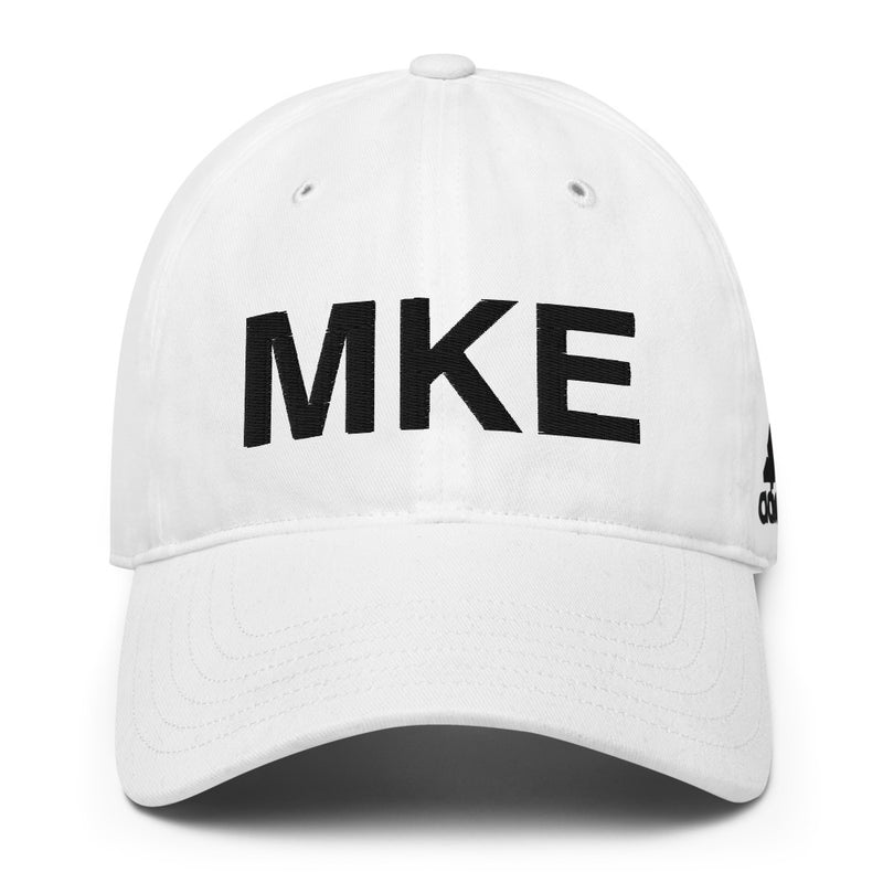 MKE Milwaukee Airport Code Adidas Golf Hat