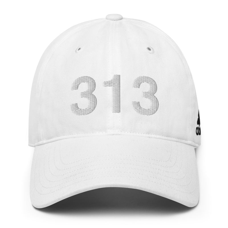 313 Detroit MI Area Code Adidas Golf Hat