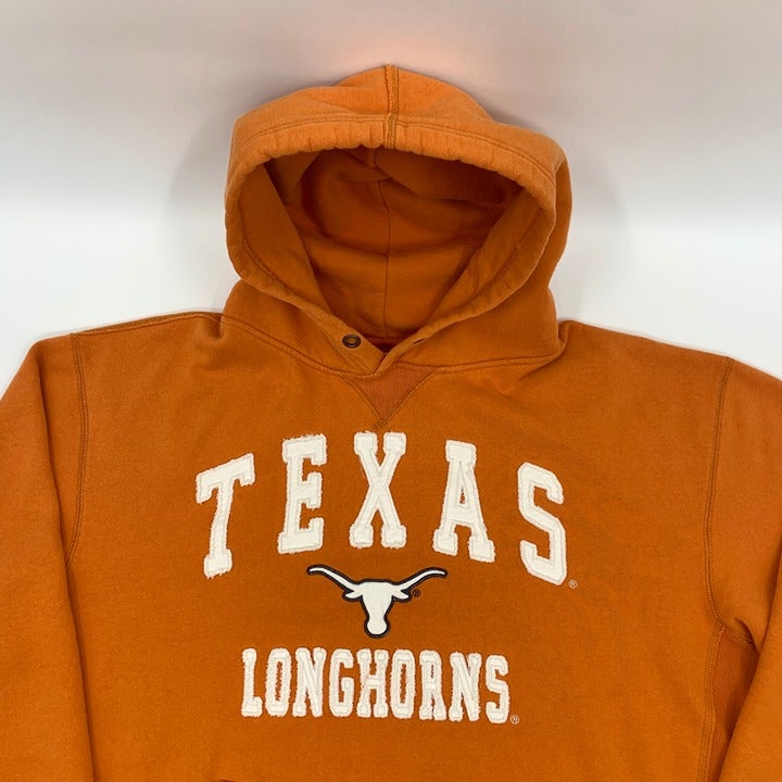 Texas Longhorns Reverse Weave Hoodie Size XL