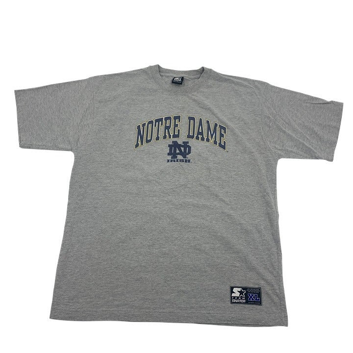 Starter Notre Dame T-shirt Size XL