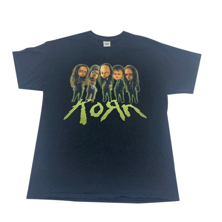 Korn Bobble Head T-shirt Size L