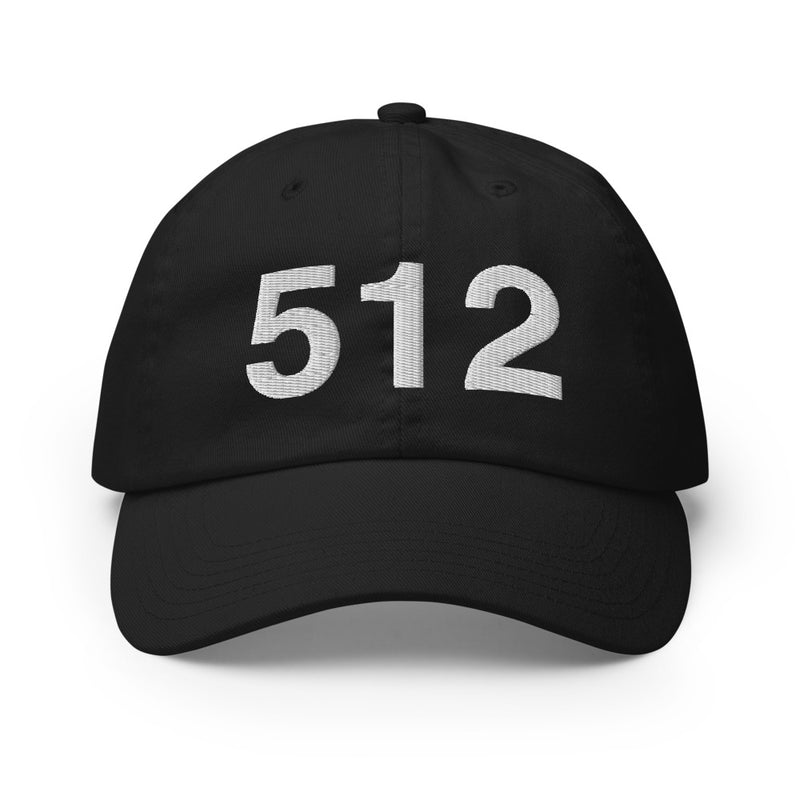 512 Austin Area Code Champion Dad Hat