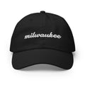Cursive Milwaukee Champion Dad Hat