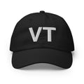 Vermont VT State Abbreviation Champion Dad Hat
