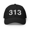 313 Detroit MI Area Code Champion Dad Hat