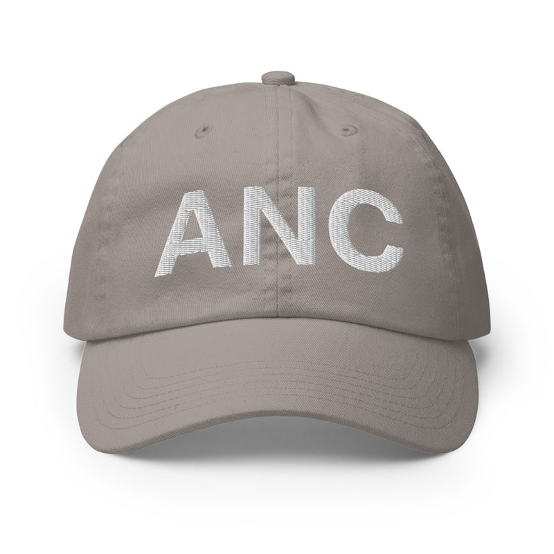 ANC Anchorage Airport Code Champion Dad Hat